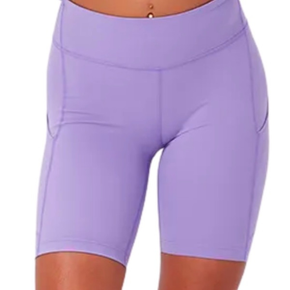 Outdoor Voice Purple Biker Shorts